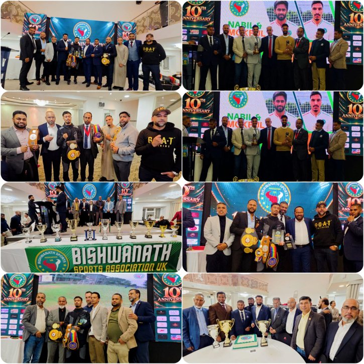 জাকজমক আয়োজনে বিশ্বনাথ স্পোর্টস অ্যাসোসিয়েশনের দশম প্রতিষ্ঠাবার্ষিকী উদযাপন করা হয়েছে
